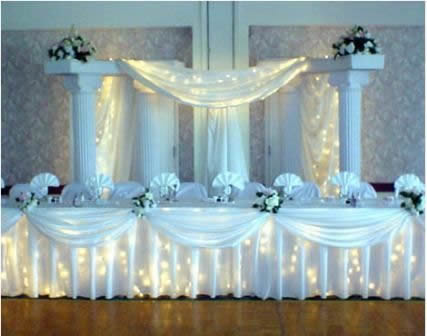 düğün masası dekorasyon örnekleri